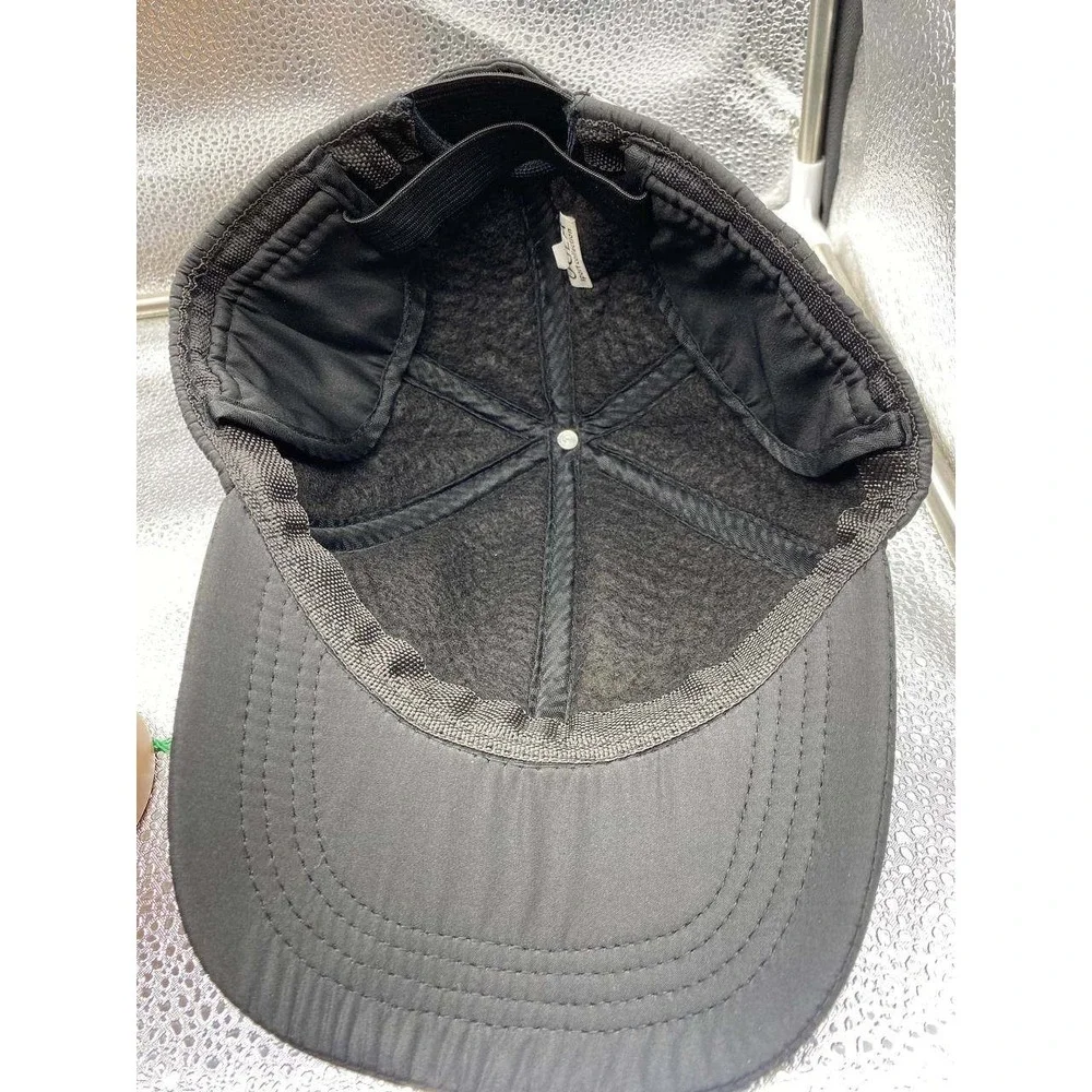 UGLA Sport Collection Mens OS‎ Black Padded Fleece Lined Baseball Cap Winter Hat